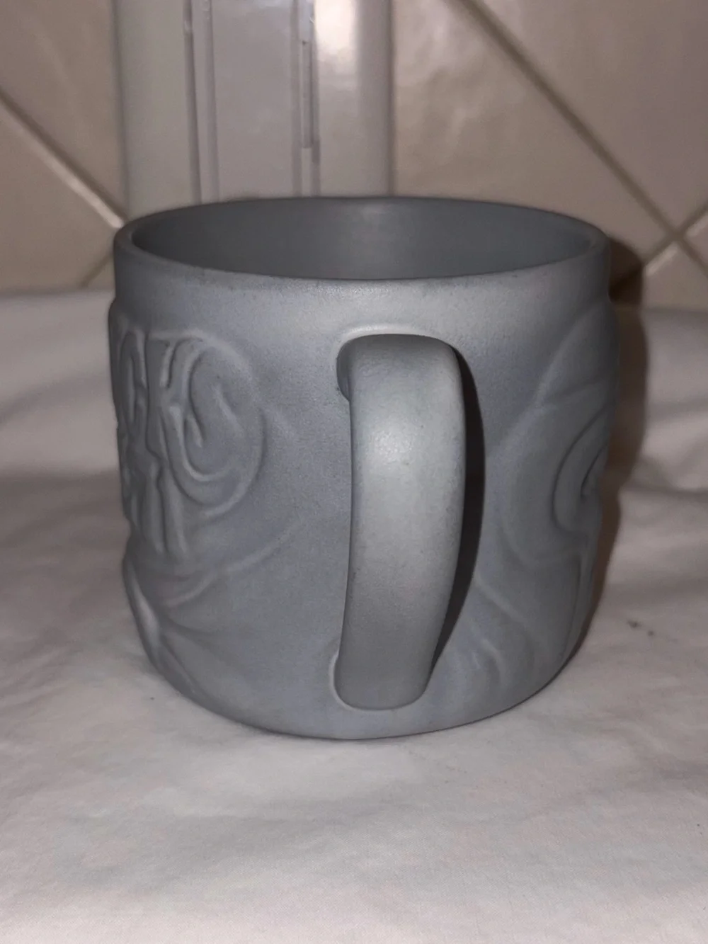 HTF Like new Starbucks 2016 gray mermaid 12fl/oz. Mug